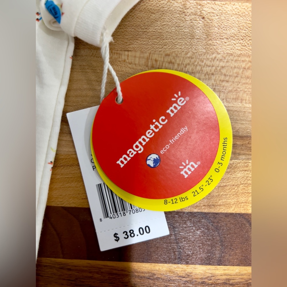 MAGNETIC ME JUST WING IT ROMPER -Size 0-3m (NWT) - Picture 5 of 7